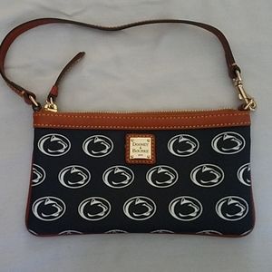 Penn state Dooney & Bourke wristlet